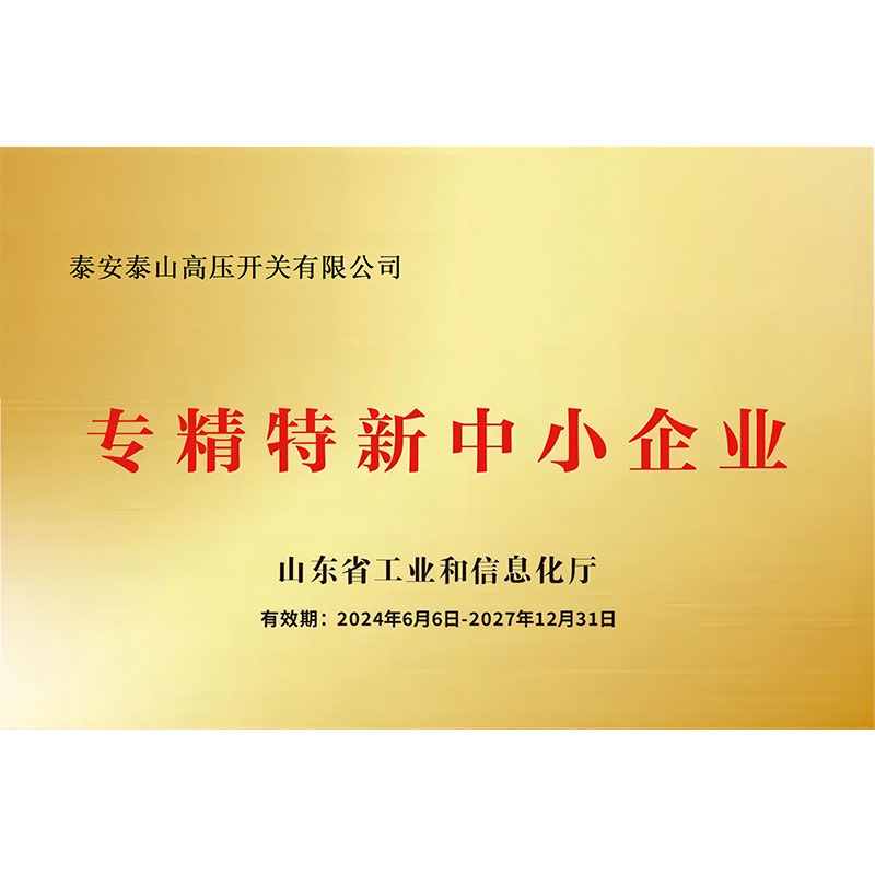 Specialized, Refined, Specialized and Innovative Small and Medium Enterprises in Shandong Province